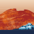 Comparaison entre la plus haute montagne sur Mars (Olympus Mons) et sur Terre (Mont Everest) .
