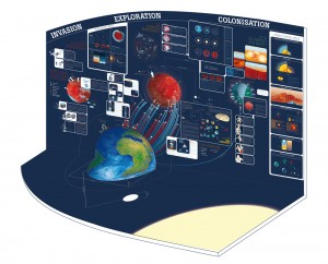 Réalisation finale du projet de comparaison Mars / Terre faite avec l'ensemble de la classe de DSAA DIS 2.